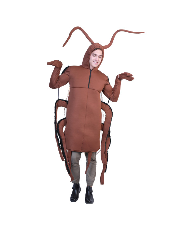 Cockroach Funny Costume Funny Party Selfie Animal Cockroach One-piece Costume Halloween Party Props Performance Costume