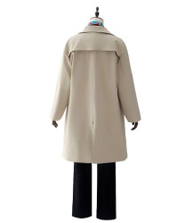 Sakamoto Days Nagumo Yoichi Cosplay Costume Set (Coat, Shirt, Pants)
