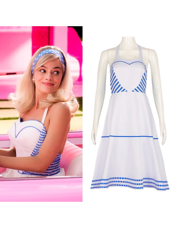 Barbie blue summer dress Cosplay Costumes