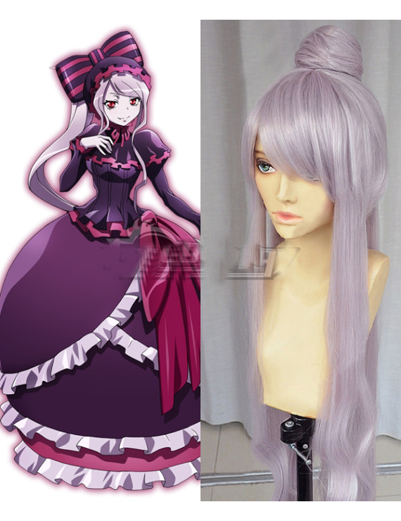 Overlord Shalltear Bloodfallen Light purple Long Cosplay Wig