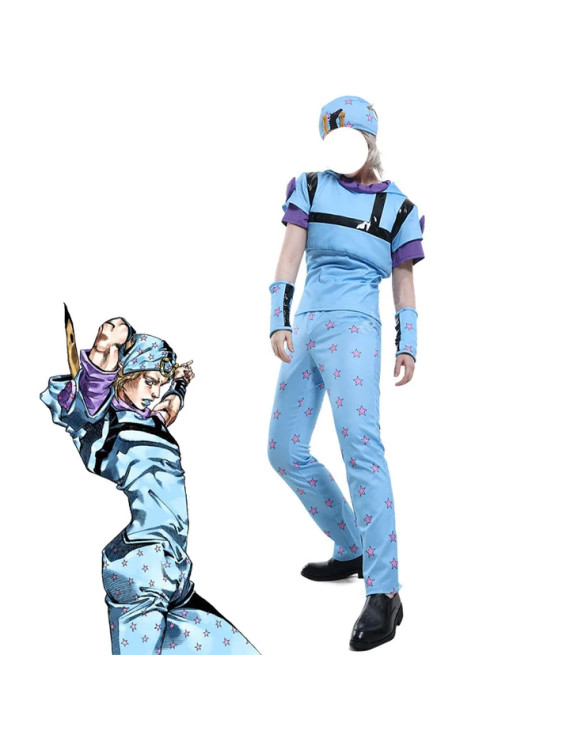 johnny joestar cosplay Costumes JoJo's Bizarre Adventure