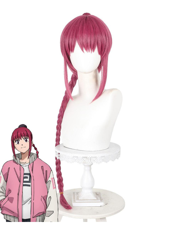 Sakamoto Days Lu Xiaotang Red Cosplay Wig 50 cm