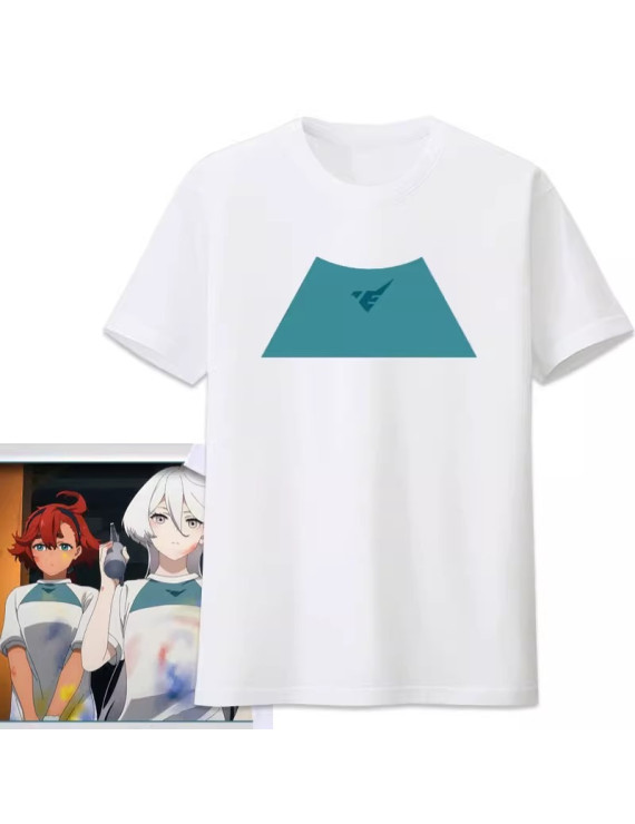 Mobile Suit Gundam the Witch from Mercury Miorine Rembran T Shirt Cosplay Costumes