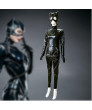 Batman Returns Catwoman Cosplay Costume Jumpsuit Costume with Corset