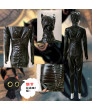 Batman Returns Catwoman Cosplay Costume Jumpsuit Costume with Corset