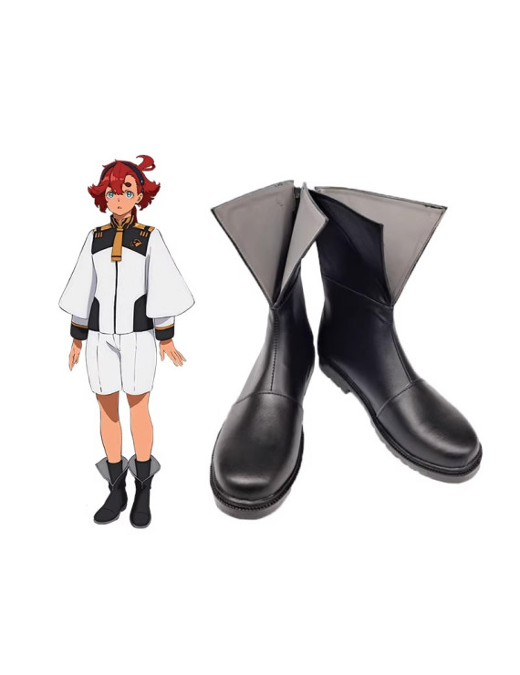 Mobile Suit Gundam the Witch from Mercury Suletta Mercury Cosplay Shoes