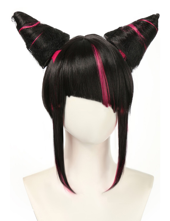 Street Fighter 6 Juri Cosplay Wig