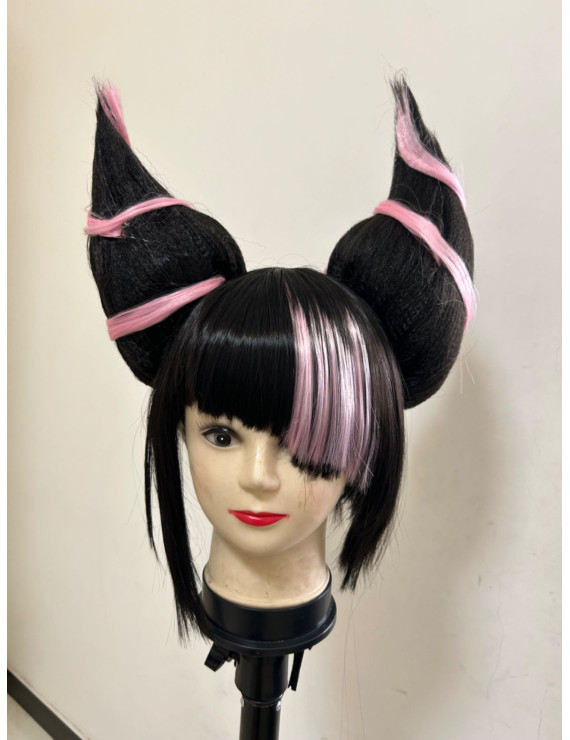 Street Fighter 6 Han Juri Cosplay Wig