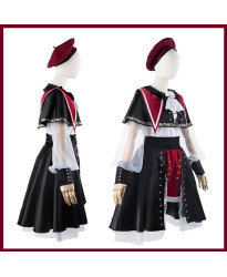 BanG Dream! Ave Mujica Mutsumi Wakaba Mortis Cosplay Costume - Stylish Anime Outfit