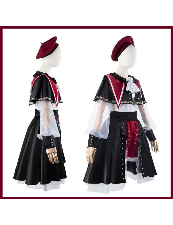 BanG Dream! Ave Mujica Mutsumi Wakaba Mortis Cosplay Costume - Stylish Anime Outfit