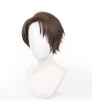 Blue Lock Yukimiya Kenyu Short Brown Cosplay Wig