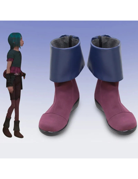 League of Legends LOL Arcane young jinx Cosplay Shoes