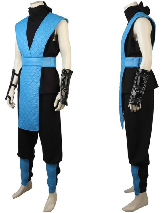 Mortal Kombat Sub-Zero Halloween Cosplay Costume for Men