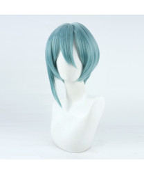 Blue Lock Hiori Yo Blue Short Cosplay Wig