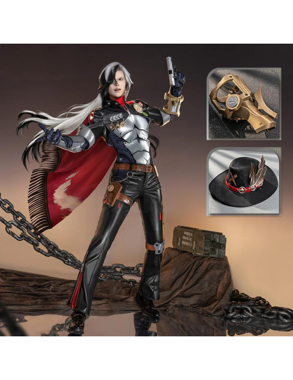 Honkai: Star Rail Boothill Full Set Cosplay Costume with Accessories