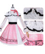 Infinity Nikki Nikki Pink and White Snowflake Cosplay Dress Set