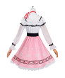 Infinity Nikki Nikki Pink and White Snowflake Cosplay Dress Set