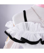Infinity Nikki Nikki Pink and White Snowflake Cosplay Dress Set