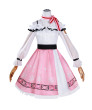 Infinity Nikki Nikki Pink and White Snowflake Cosplay Dress Set