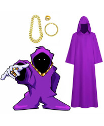 Shadow Wizard Money Gang Purple  Cosplay Costumes