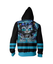 Alice in Wonderland 3D printed sweatshirt Cosplay Costumes