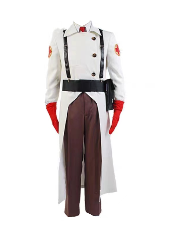 Team Fortress 2 Medic suit Cosplay Costume