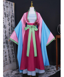 The Apothecary Diaries Maomao red dress Garden Party Cosplay Costume