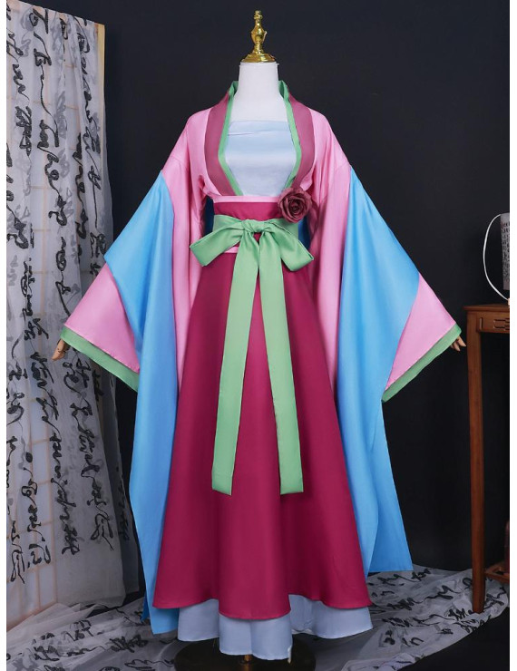 The Apothecary Diaries Maomao red dress Garden Party Cosplay Costume