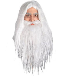 Adventure Time Ice King Cosplay Wig