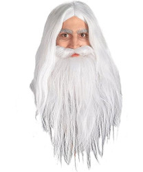 Adventure Time Ice King Cosplay Wig
