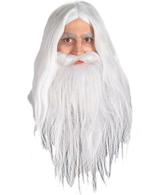 Adventure Time Ice King Cosplay Wig