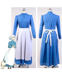 Howls Moving Castle Sophie Hatter Beautiful dress Cosplay Costumes