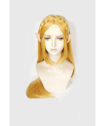 The Legend of Zelda Breath of the Wild Princess Zelda Game Cosplay Wig