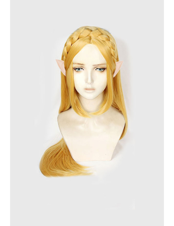 The Legend of Zelda Breath of the Wild Princess Zelda Game Cosplay Wig
