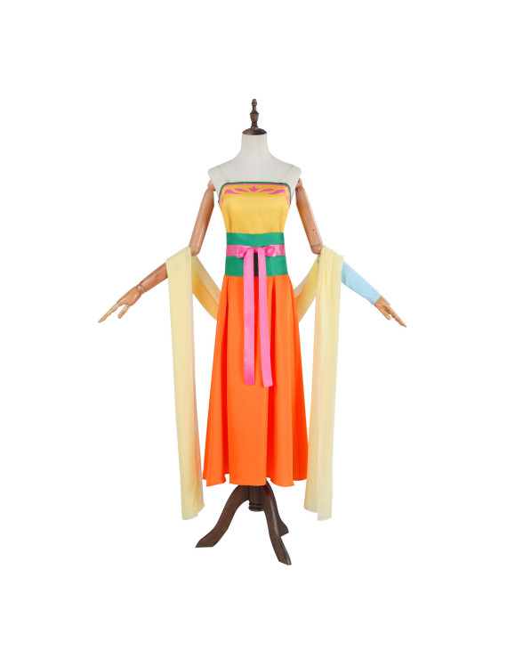 The Apothecary Diaries MaoMao Yellow Dress Cosplay Costume