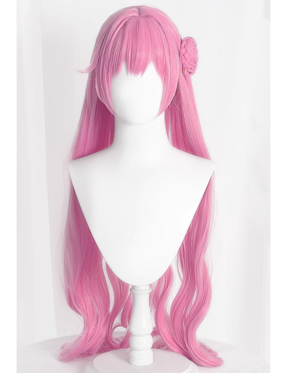 Dorothy Long Curly Pink Cosplay Wig Goddess of Victory: Nikke