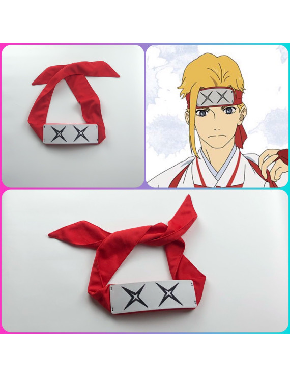 Jigoku Raku Yamada Asaemon Tenza Headwear Cosplay Accessory