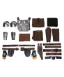 mandalorian Cosplay Costume The Mandalorian Season 2 -Din Djarin Outfits Halloween Carnival Suit Cosplay Costume