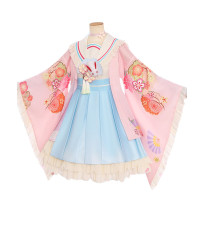 Toilet bound Hanako kun Yashiro Nene Kimono Lolita Dress Cosplay Costumes