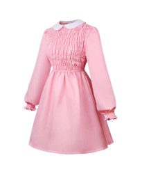 Eleven Stranger Things Eleven Dress Cosplay Costume for Girls