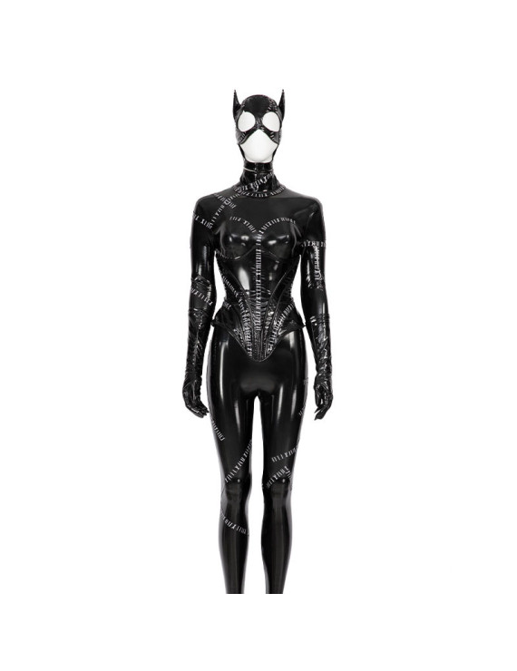 Batman Returns Catwoman Bodysuit Cosplay Costume