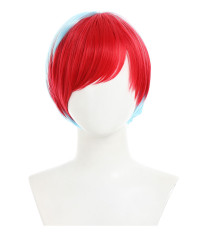 Red Blue Scarlet and Violet Penny Anime Cosplay Wig