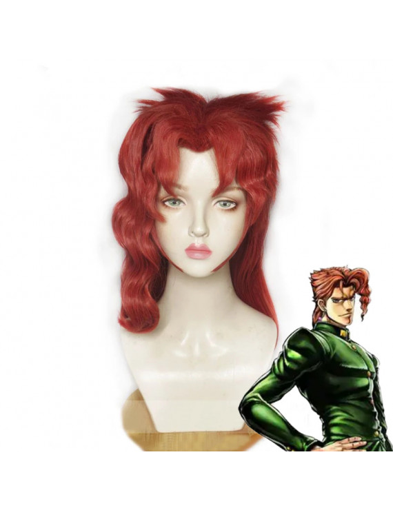 JoJos Bizarre Adventure Stardust Crusaders Noriaki Kakyoin Red Cosplay Wig