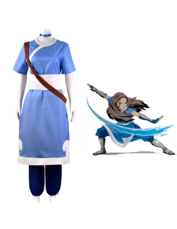 Tailored Avatar The Last Airbender Katara Cosplay Costume