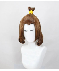 Avatar The Last Airbender Suki Brown Long Cosplay Wig