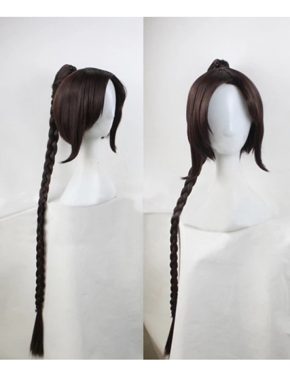 Avatar: The Last Airbender Ty Lee Dark Brown Cosplay Wig