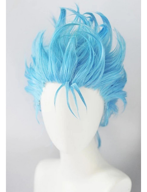 Bleach Grimmjow Jaegerjaquez Light Blue Short Cosplay Wig