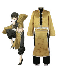 Blue Lock Bachira Meguru Chinese Kung Fu Clothing Cosplay Costumes