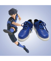 Blue Isagi Yoichi Bachira Meguru Lock Blue Cosplay Shoes