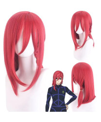 Blue Lock Chigiri Hyoma Red Long Cosplay Wig